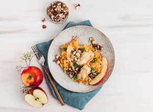 SPAR Mahlzeit Apfelnockerl mit Nuss-Crunch