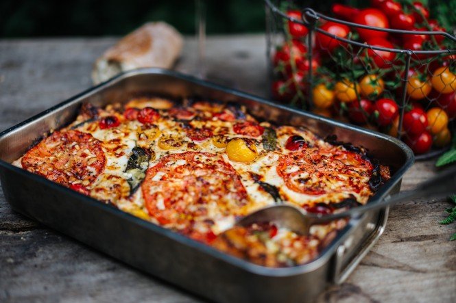 SPAR Mahlzeit Pasta-Auflauf mit Melanzani