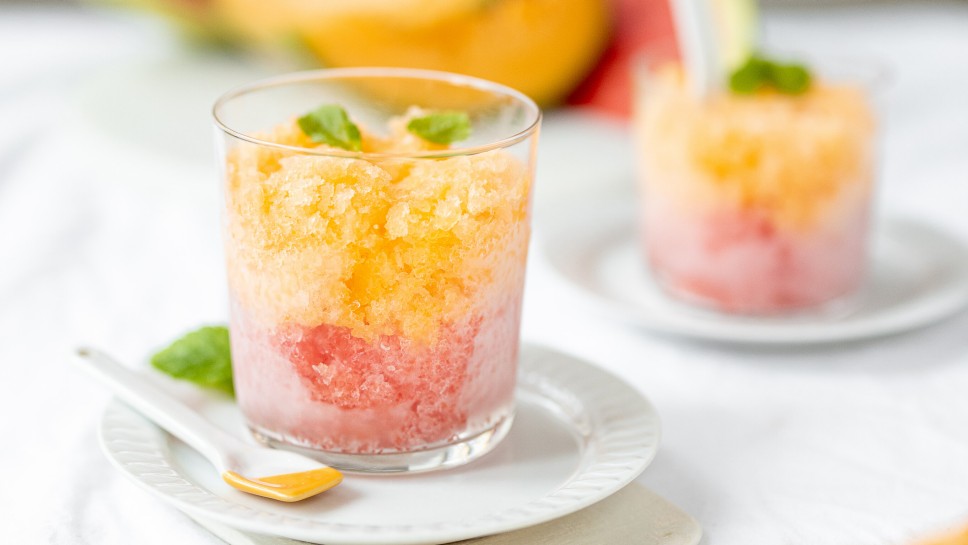 SPAR Mahlzeit Melonen-Granita