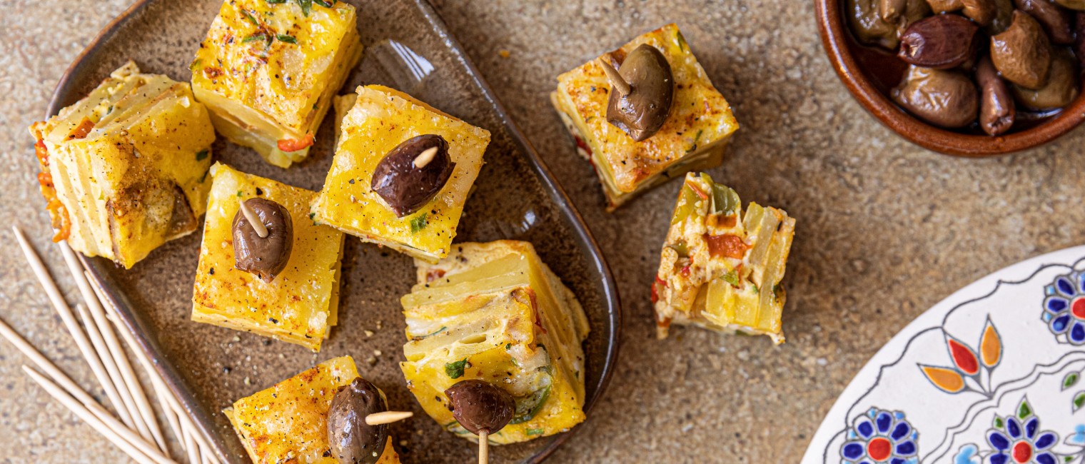 SPAR Mahlzeit Tortilla de Patatas-Spieße