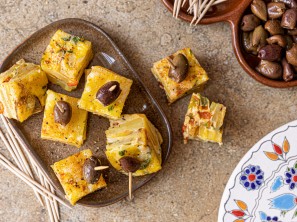 SPAR Mahlzeit Tortilla de Patatas-Spieße