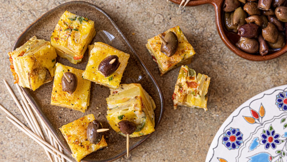 SPAR Mahlzeit Tortilla de Patatas-Spieße