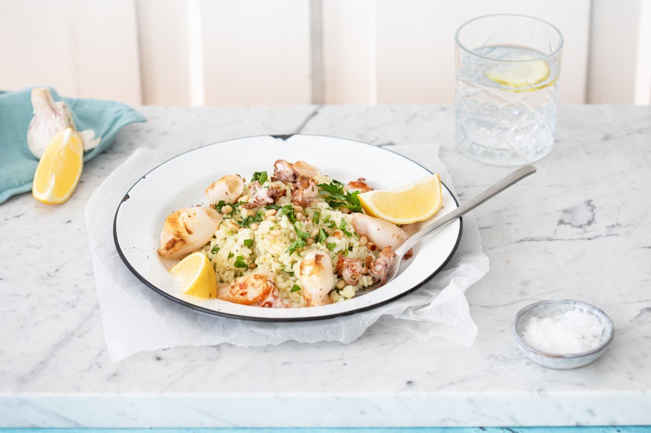CalamariRisotto » Rezept SPAR Mahlzeit!