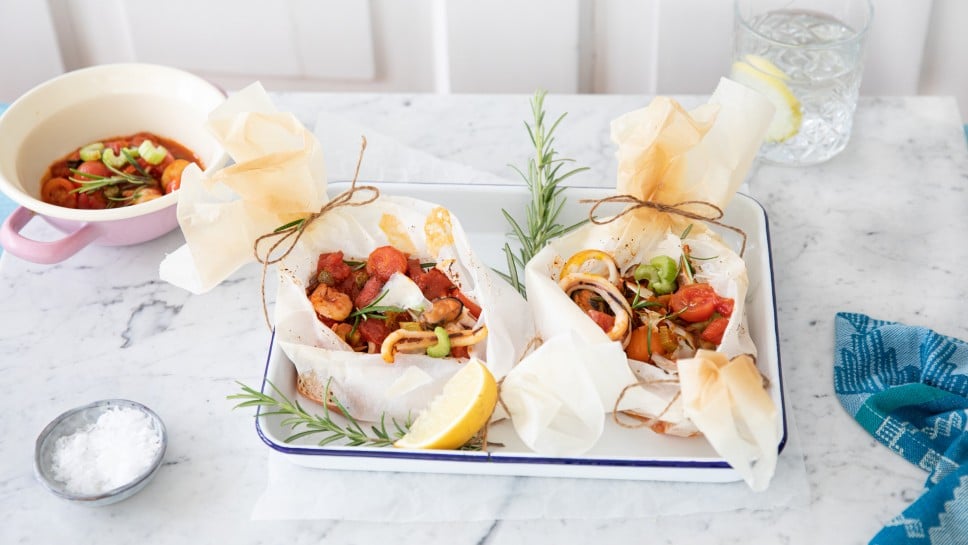 SPAR Mahlzeit Mediterrane Meeresfrüchte-Päckchen