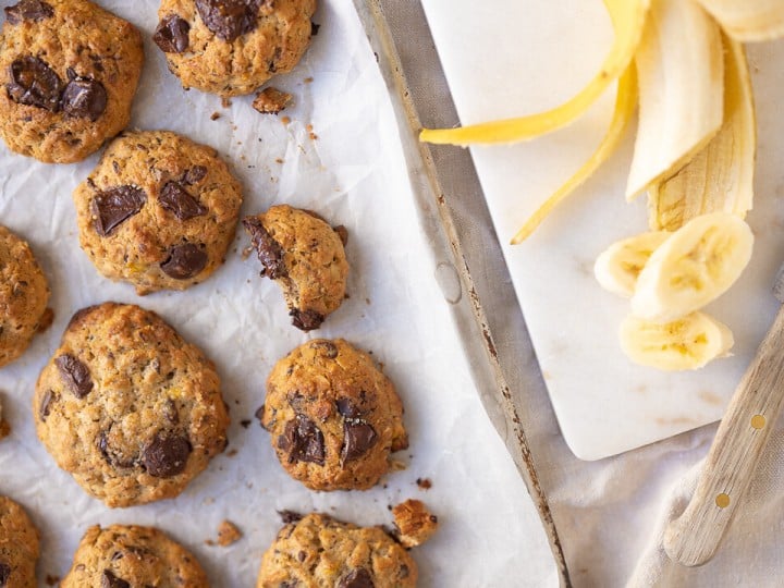 Bananen-Hafer-Cookies
