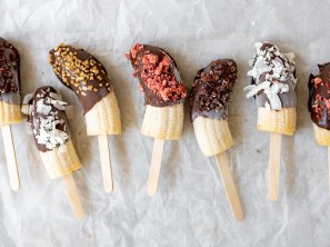 SPAR Mahlzeit! Bananen-Popsicles