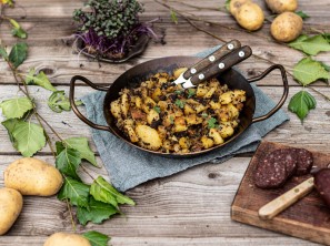 SPAR Mahlzeit! Erdäpfel-Blunzen-Gröstl