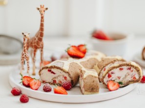 SPAR Mahlzeit Biskuit-Giraffenrolle