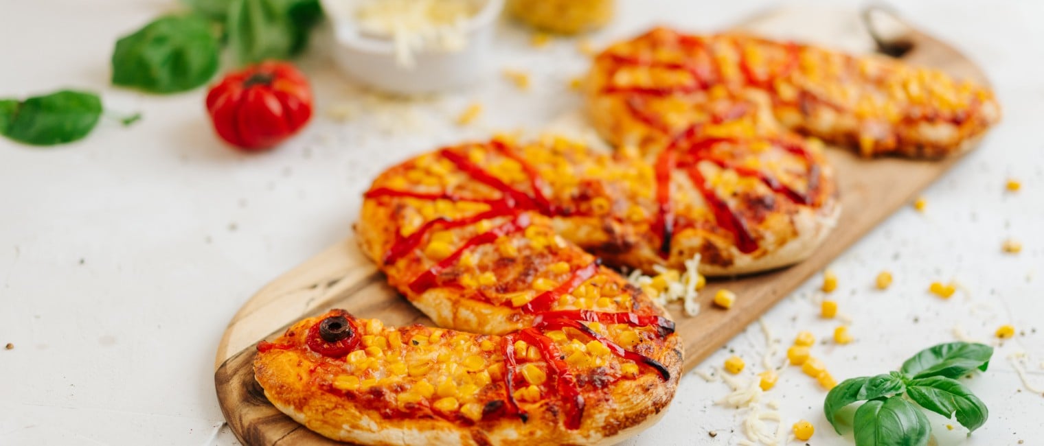Pizza-Schlange