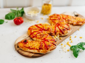 SPAR Mahlzeit Pizza-Schlange