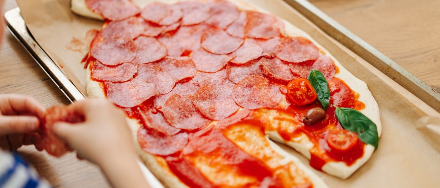 SPAR Mahlzeit Pizza Fisch