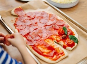 SPAR Mahlzeit Pizza Fisch