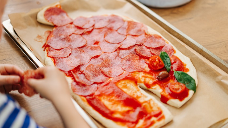 SPAR Mahlzeit Pizza Fisch