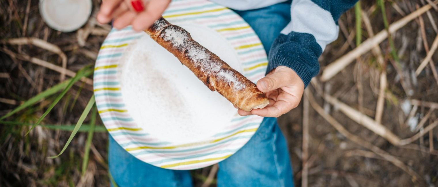 SPAR Mahlzeit Stockbrot süß