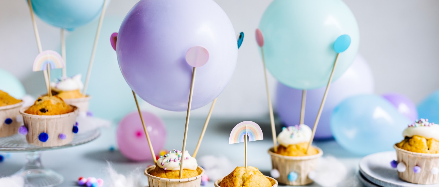 SPAR Mahlzeit Heißluftballon-Muffins