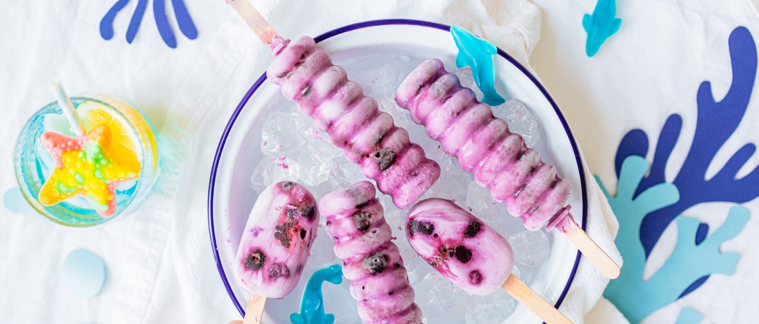 SPAR Mahlzeit Joghurt-Eis mit Brombeeren und Heidelbeeren