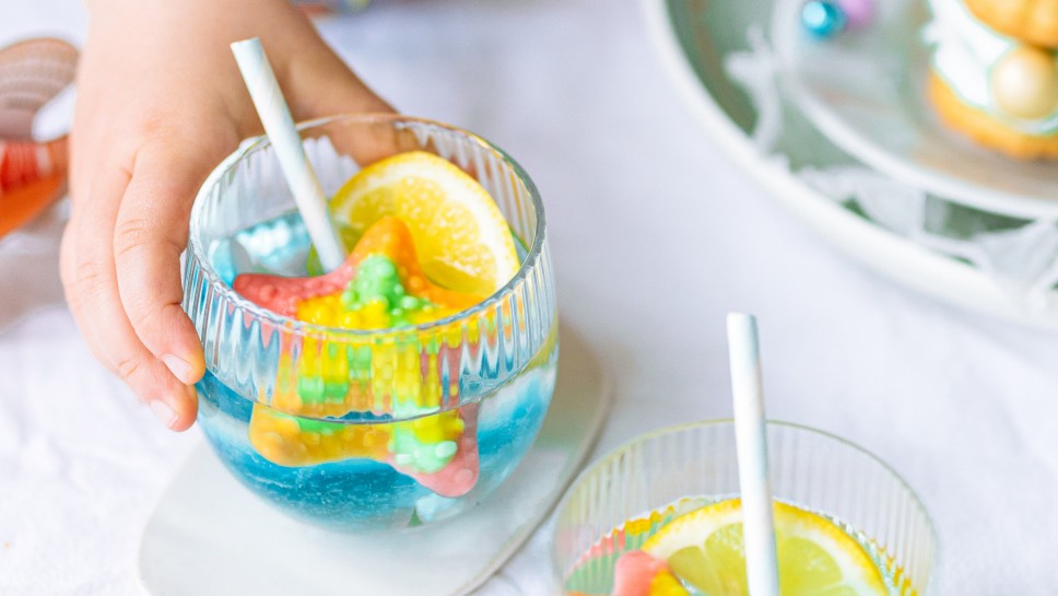 SPAR Mahlzeit Limonade mit Meerestier-Eiswürfel