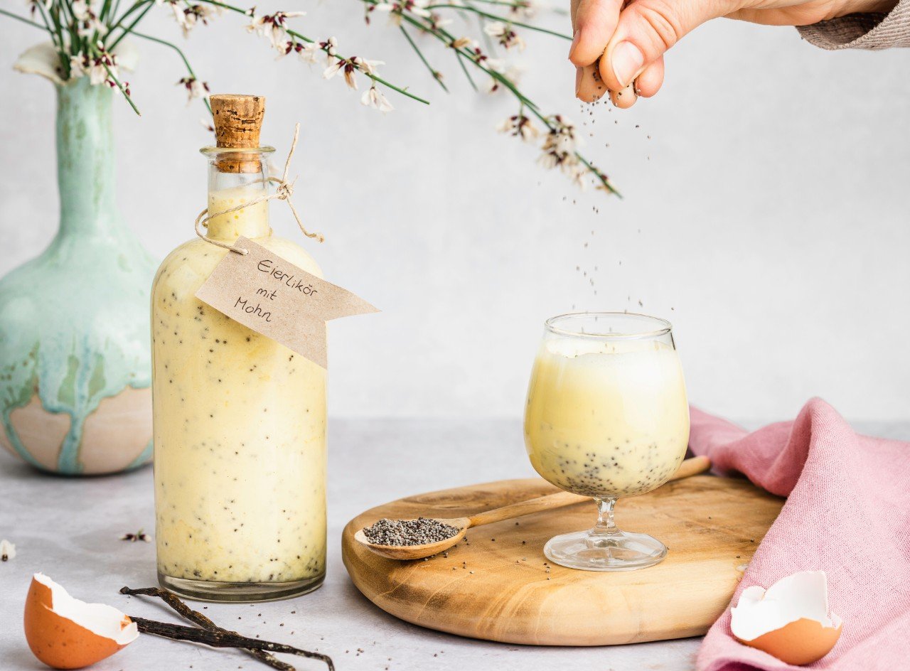 Eierlikör mit Mohn und Vodka » Rezept | SPAR Mahlzeit!