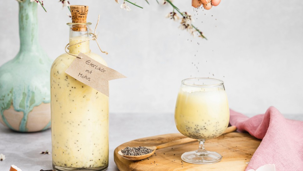 SPAR Mahlzeit Eierlikör mit Mohn und Vodka