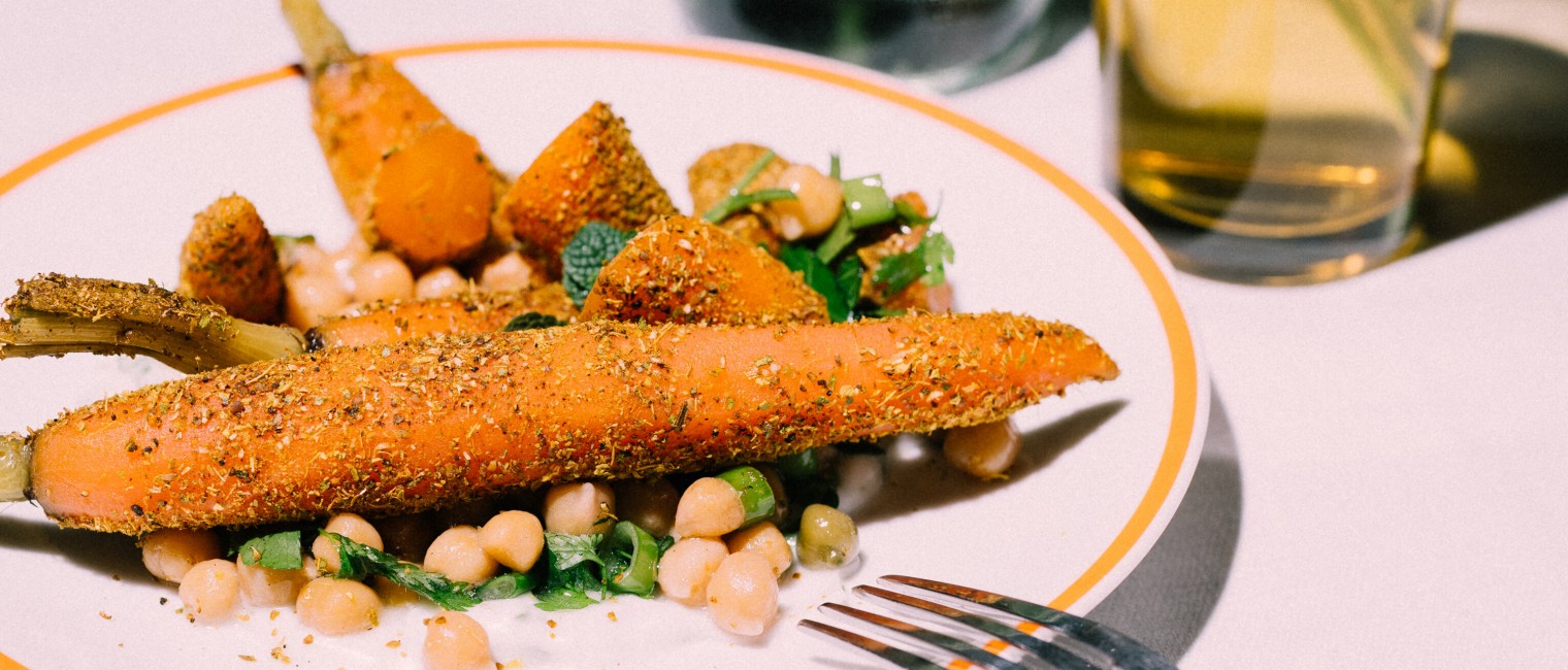 SPAR Mahlzeit orientalische Karotten mit Kichererbsen