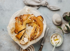 SPAR Mahlzeit Osterkranz mit Schinken und Käse