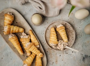 SPAR Mahlzeit pikante Röllchen mit Karotten-Dip