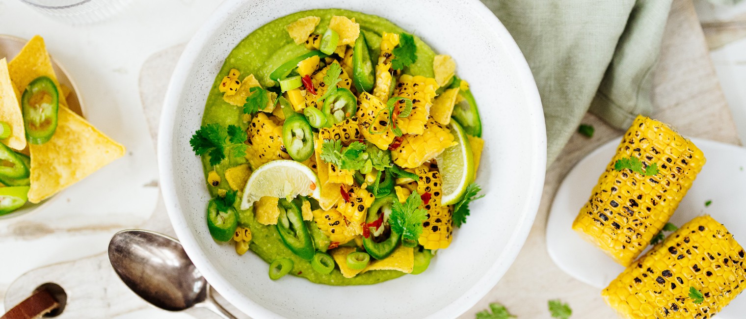 SPAR Mahlzeit Mais-Salat mit Avocado-Creme