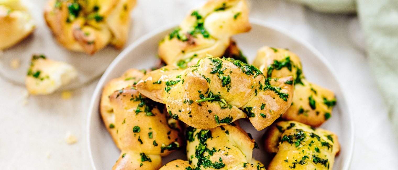 SPAR Mahlzeit Pesto-Knoblauch-Knoten