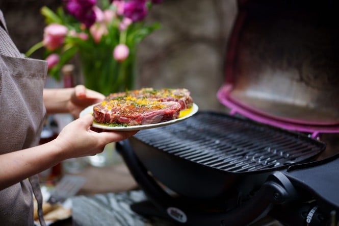 SPAR Mahlzeit Ribeye-Steak mit mixed Pickles
