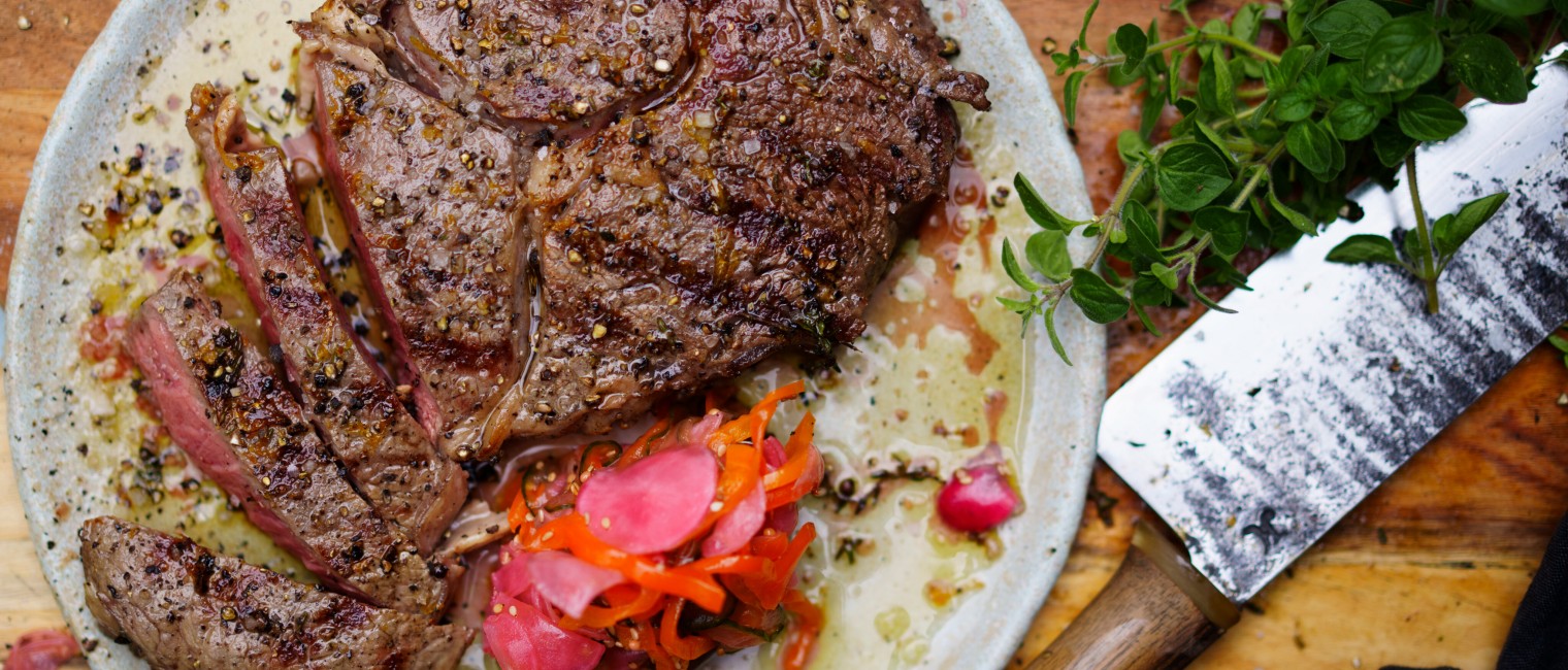SPAR Mahlzeit Ribeye-Steak mit mixed Pickles