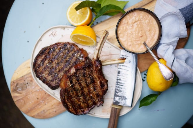 SPAR Mahlzeit Tomahawk Steak vom Grill