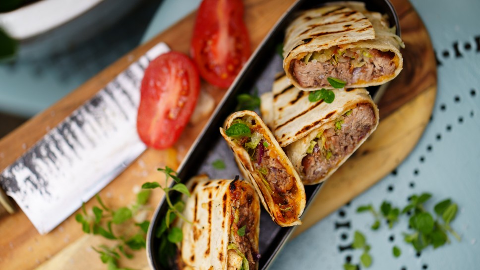SPAR Mahlzeit Pulled Pork Wrap