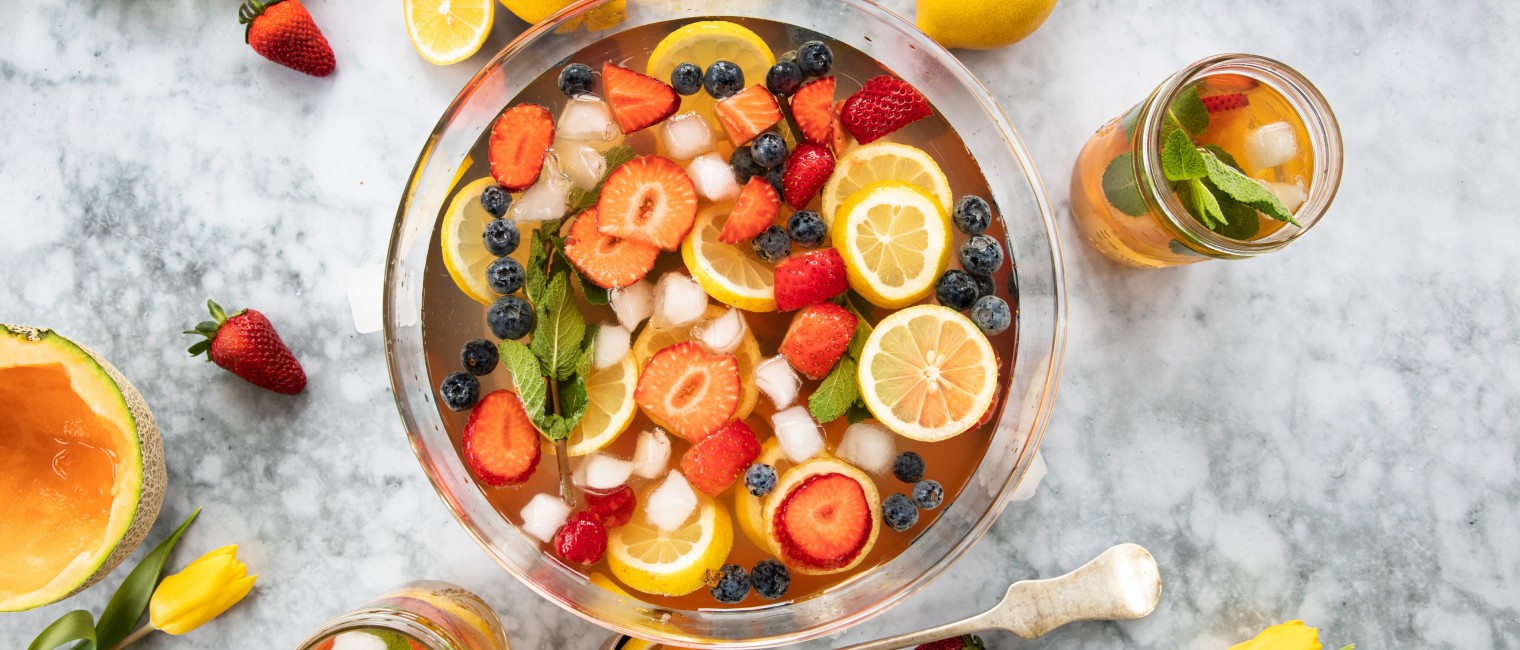 SPAR Mahlzeit Melonen-Sommerbowle