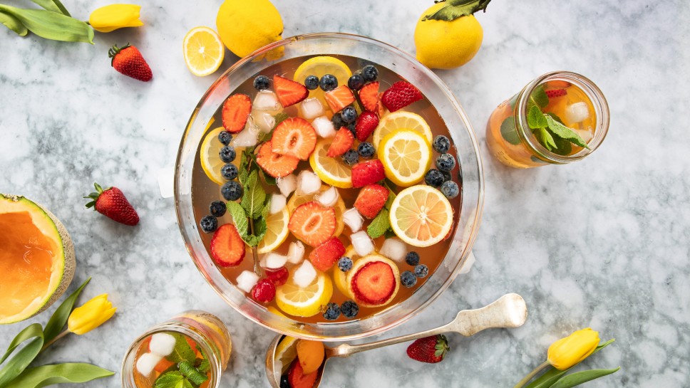 SPAR Mahlzeit Melonen-Sommerbowle