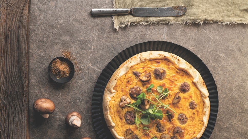 Ursalz-Alpin-Tarte Rustikal mit Meatballs und Pilzen-ML-35086-PS