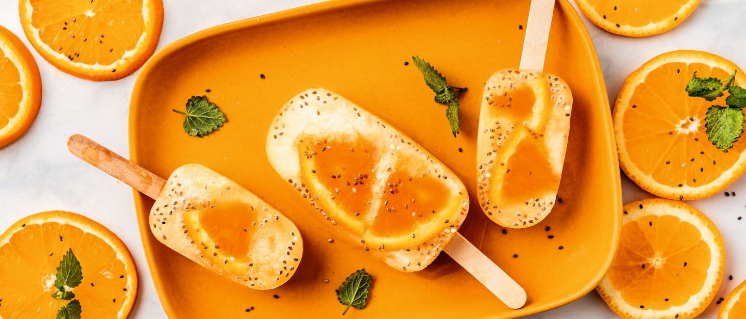 SPAR Mahlzeit Orangen-Chiasamen-Eis