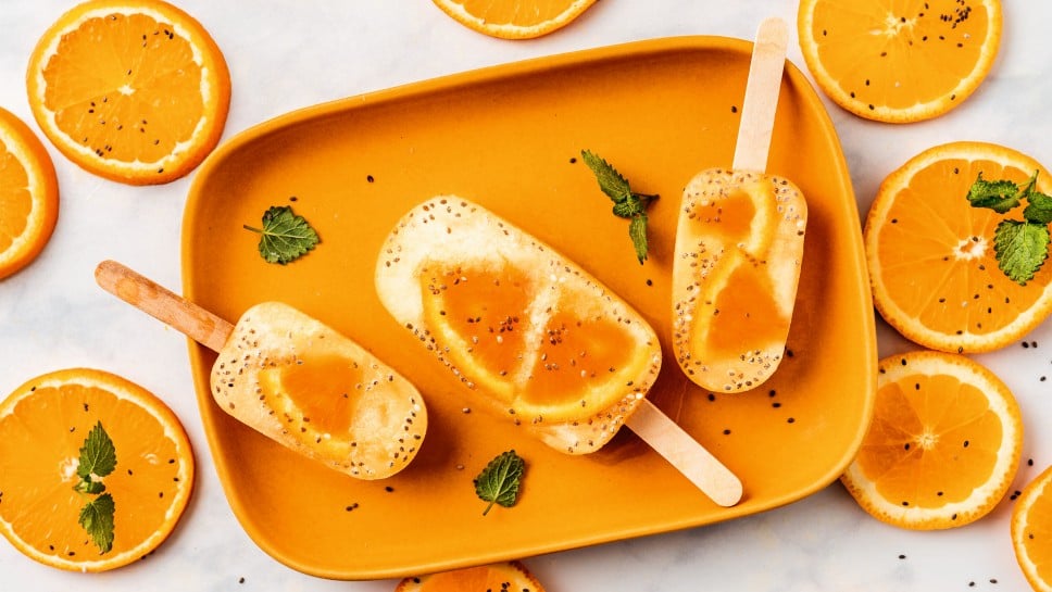 SPAR Mahlzeit Orangen-Chiasamen-Eis