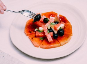 SPAR Mahlzeit Wassermelonen Obstsalat