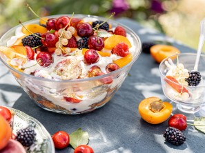SPAR Mahlzeit Sommerobst-Trifle