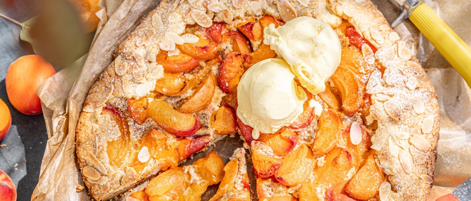 SPAR Mahlzeit Marillen-Crostata mit Mandelcreme