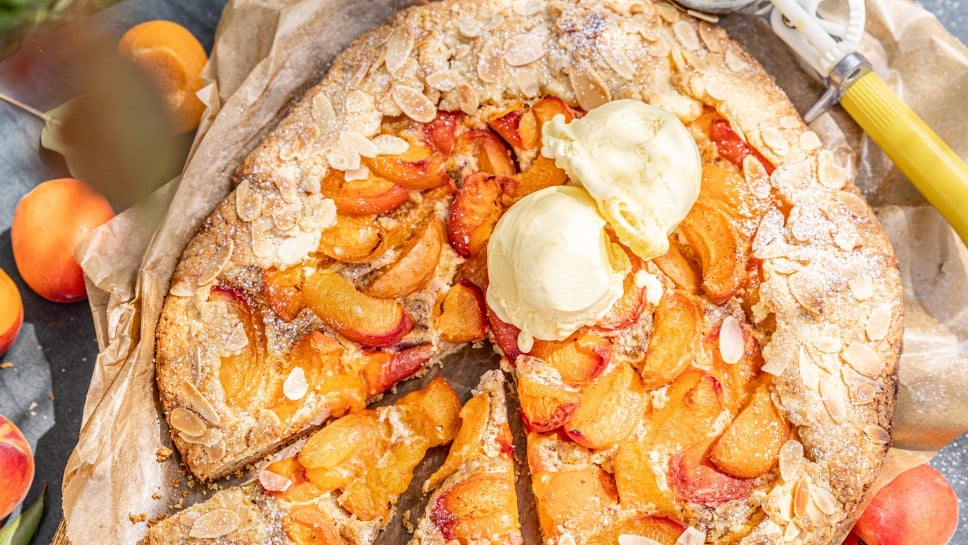 SPAR Mahlzeit Marillen-Crostata mit Mandelcreme