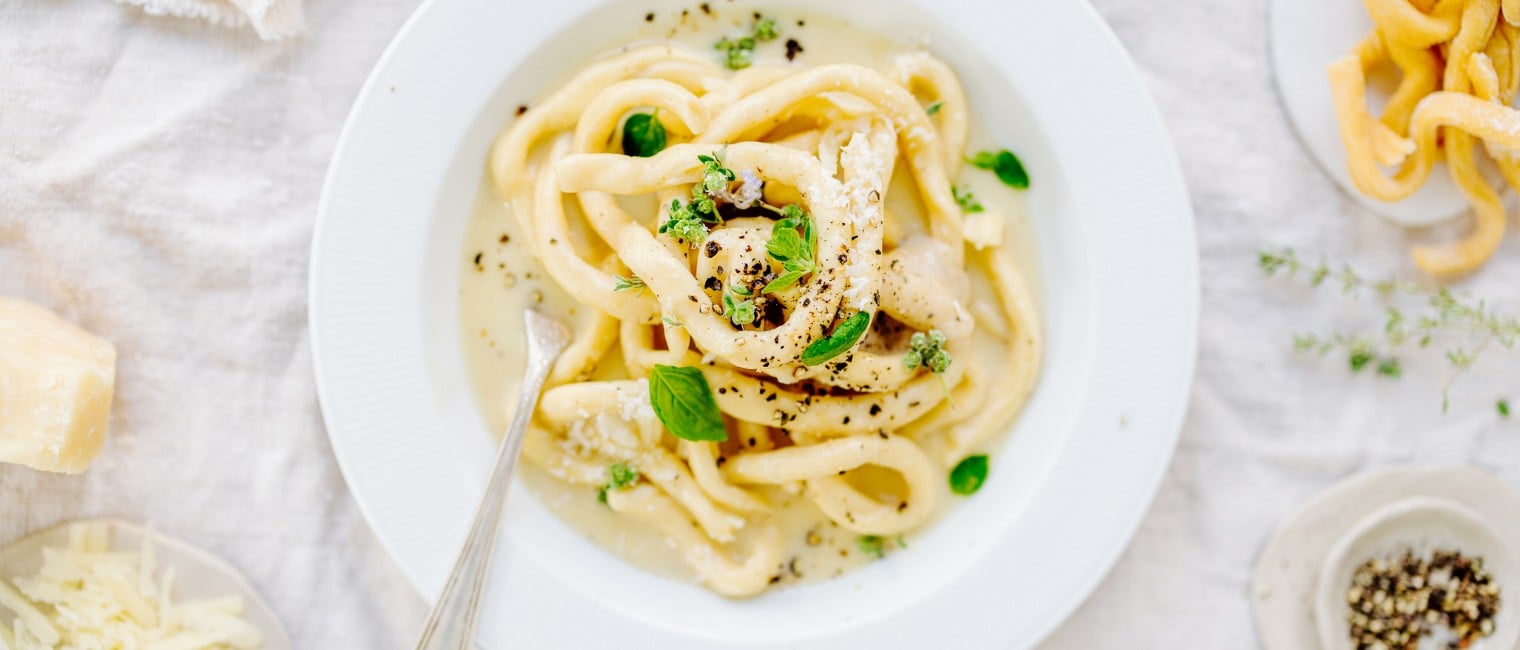 SPAR Mahlzeit Pici Cacio e Pepe