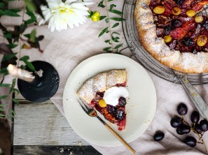 SPAR Mahlzeit! Pflaumen-Traube-Galette