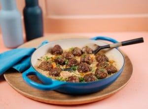 Wikingertopf mit Fleischbällchen