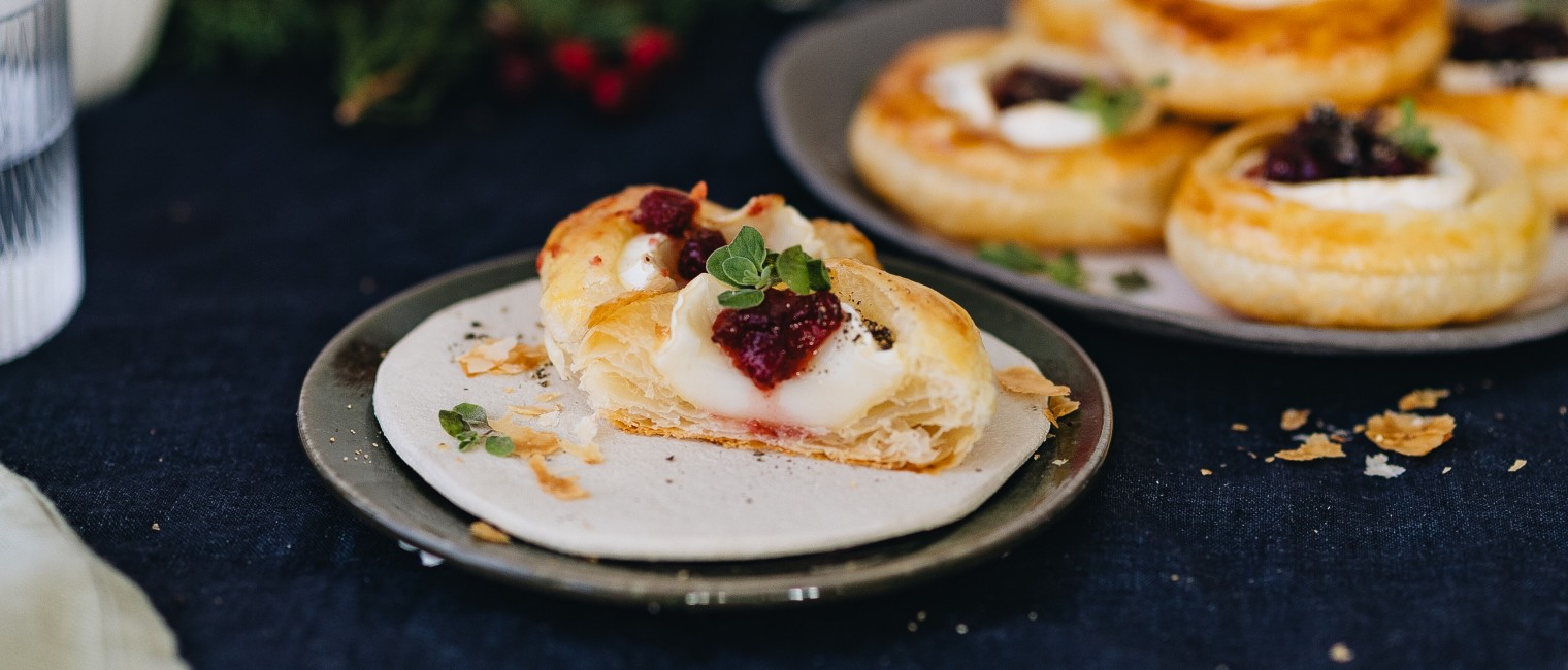 SPAR Mahlzeit! Blätterteig Ziegenkäse Tartlettes