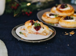 SPAR Mahlzeit! Blätterteig Ziegenkäse Tartlettes