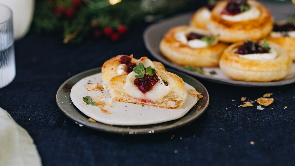 SPAR Mahlzeit! Blätterteig Ziegenkäse Tartlettes