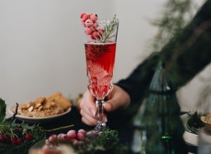 Cranberry-Bellini