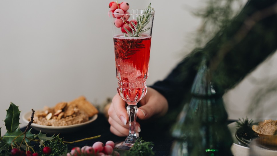 SPAR Mahlzeit! Cranberry-Bellini
