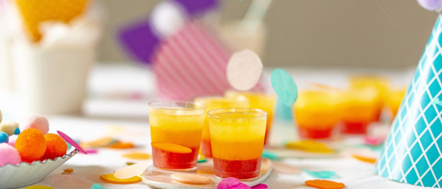 Rainbow Jello-Shots